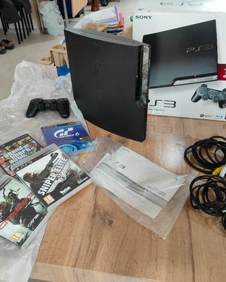 PS3 160gb  con giochi, legge tutto, usata pochissi