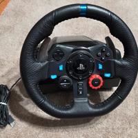 Logitech G29 volante più pedaliera + Driving Force