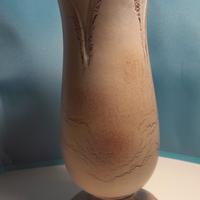 Vaso forma clessidra vintage 