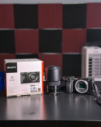 Sony Alpha 6000 + Sony E 55-210 OSS + Accessori