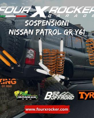 SOSPENSIONI NISSAN PATROL GR Y61