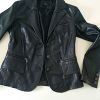 Giacca in pelle marchio Kocca