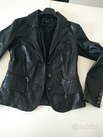 Giacca in pelle marchio Kocca