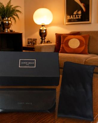 🔝 Set Originale Giorgio Armani Custodia Occhiali
