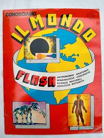Album figurine COMPLETO Conosciamo il Mondo FLASH