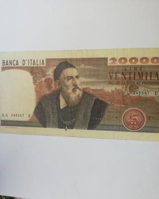 Banconota 20000 lire buono stato