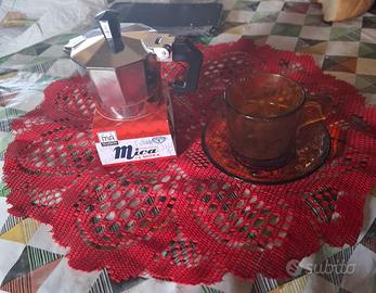 set mica la Moka   Ma maison  1t + tazzina  piat.