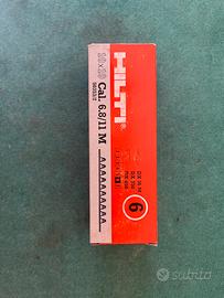 Scatola di cartucce a salve Hilti calibro 6.8/11 M