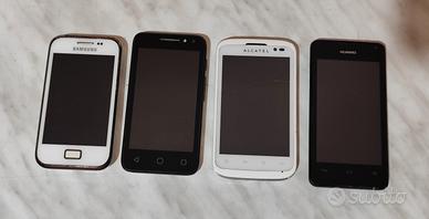 Vari cellulari funzionanti 