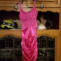 Abito sexy aderente pink