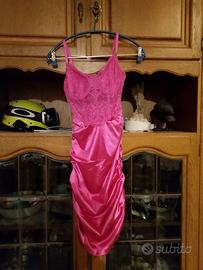 Abito sexy aderente pink