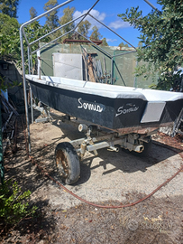 Barca Trimarano leggero