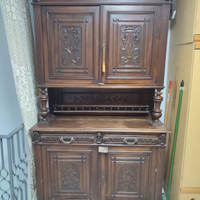 Mobile cristalliera d'epoca barocco