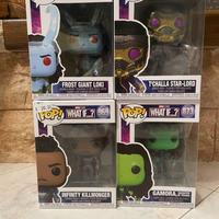 Lotto 4 Funko Pop Marvel What If...?
