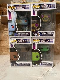 Lotto 4 Funko Pop Marvel What If...?