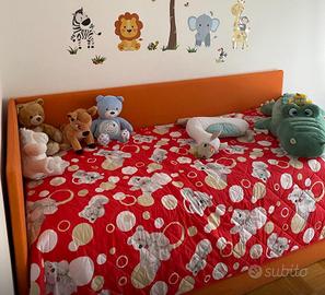 Letto singolo con letto estraibile PerDormire