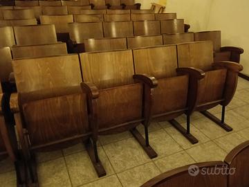 Sedie da cinema vintage anni 60