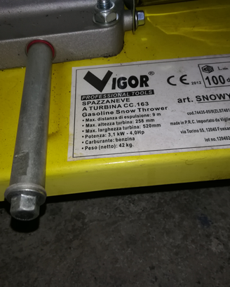 Turboneve a scoppio vigor