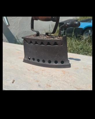 vintage oggetto arredo ferro in ghisa