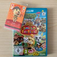 Animal Crossing Amiibo Festival x WiiU + carte