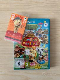 Animal Crossing Amiibo Festival x WiiU + carte