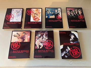 Lotto Manga Battle Royale (serie NON completa)