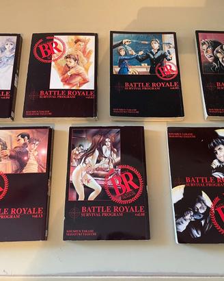 Lotto Manga Battle Royale (serie NON completa)