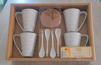 Set 4 tazze in ceramica Foppapedretti 