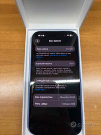 iPhone 16 128gb colore blue ultramarine