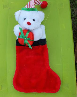 Calza Befana con peluche