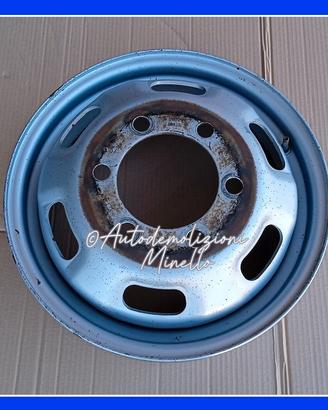 Cerchio in ferro 5 x 16 6 fori IVECO Daily 06-11