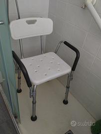 SGABELLO DOCCIA PER ANZIANI