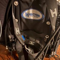 Halcyon schienalino e imbrago acciaio