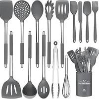 Set di 15 utensili da cucina in silicone