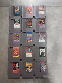 Lotto 15 Giochi NES 