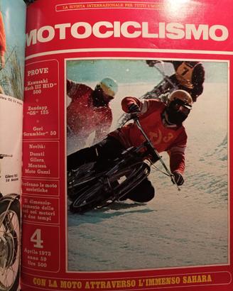 Rivista MOTOCICLISMO numero 4 del 1973