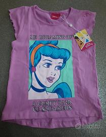 t-shirt smanicata DISNEY Princess 