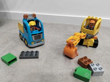 Lego 10812 camion e scavatrice cingolata
