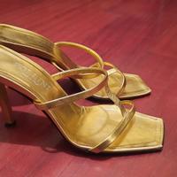 Sandali Pollini oro mis 37