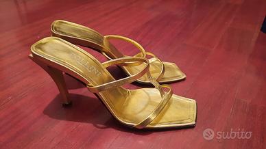 Sandali Pollini oro mis 37