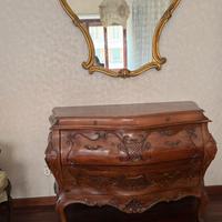 Cassettiera e comodini stile barocco