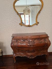 Cassettiera e comodini stile barocco