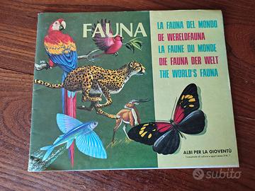Album figurine Fauna anni 70 vuoto