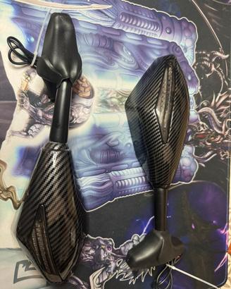 Specchietti moto con freccia