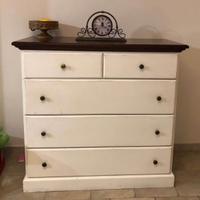 Cassettiera Shabby Falegname