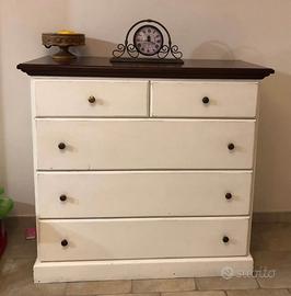 Cassettiera Shabby Falegname