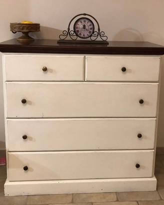 Cassettiera Shabby Falegname