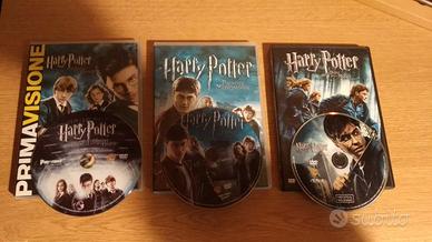 Lotto Harry Potter DVD ITALIANO