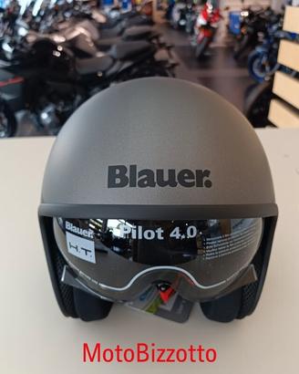 Casco Blauer Pilot 4.0 Grigio opaco