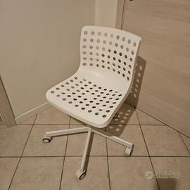 Sedia da lavoro IKEA SKOLBERG / SPORREN - bianca